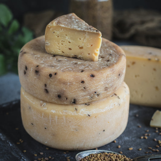 Brandintas fermentinis sūris su ožragėmis „Polonezas“