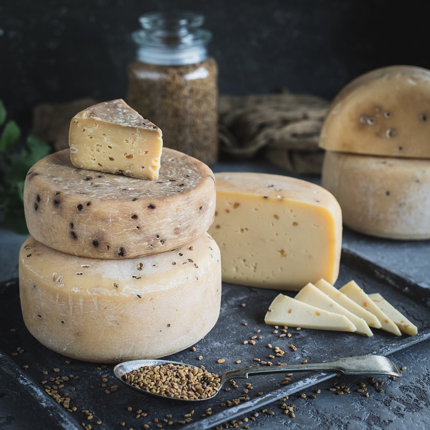 Brandintas fermentinis sūris su ožragėmis „Polonezas“