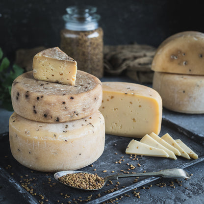 Brandintas fermentinis sūris su ožragėmis „Polonezas“