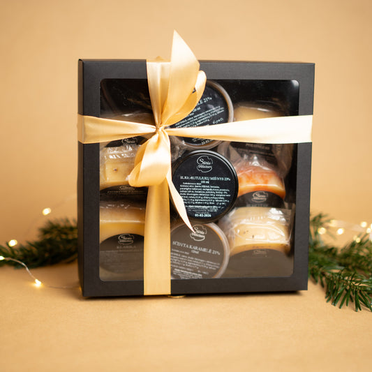 SŪRIO DŽIAZO dovanų dėžutė „Skonių orkestras“