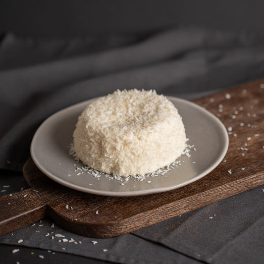 Desertinis sūrelis su kokoso drožlėmis 17 % rieb.